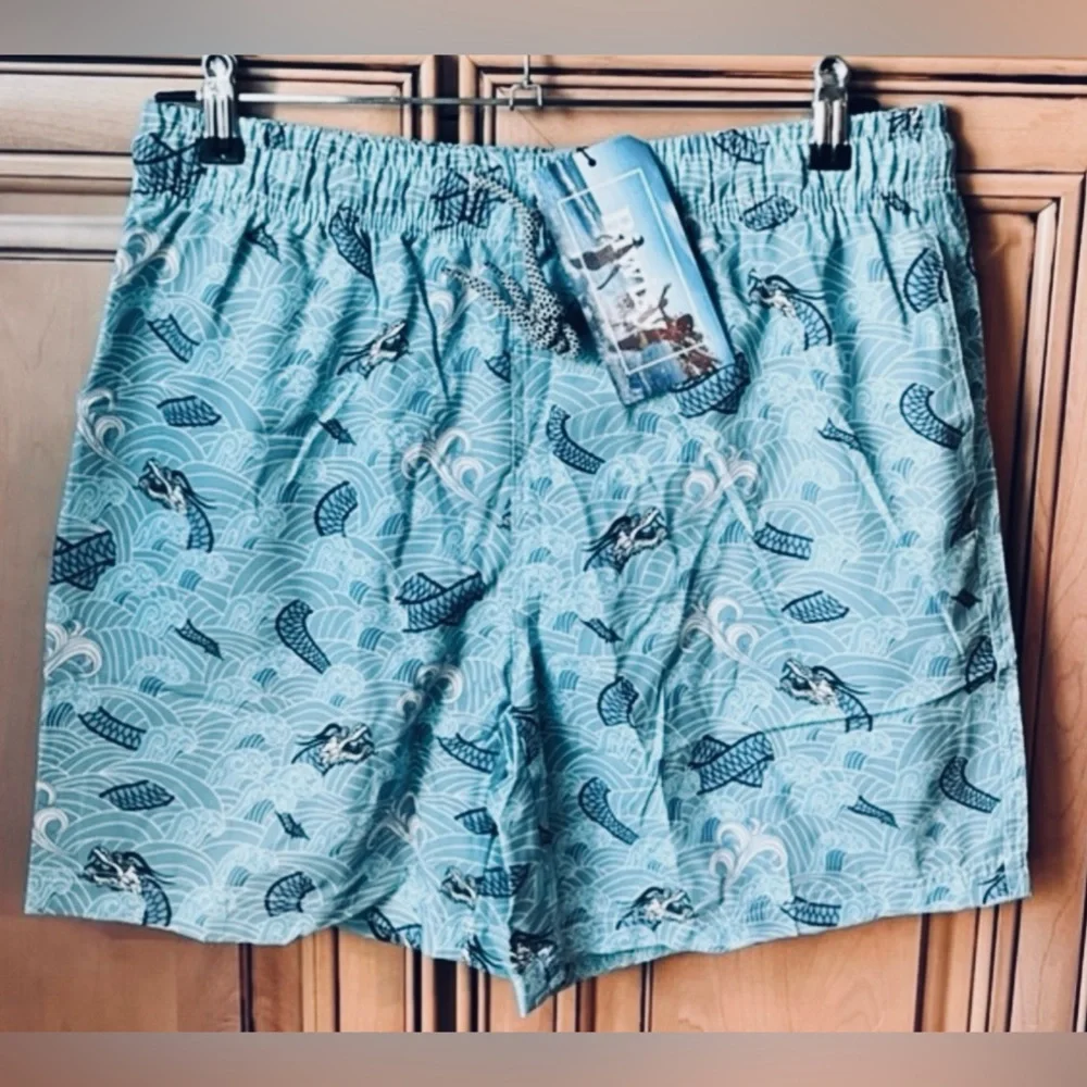 NWT Biwisy Men’s Printed Swim Trunk